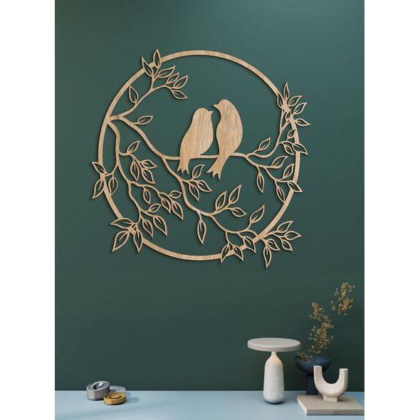 Mandala na Stenu štebot vtákov