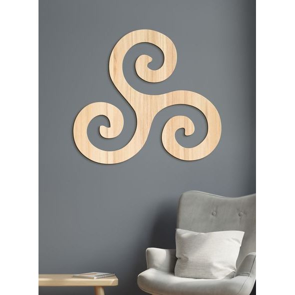 Dřevěný obraz Symbol rovnováhy