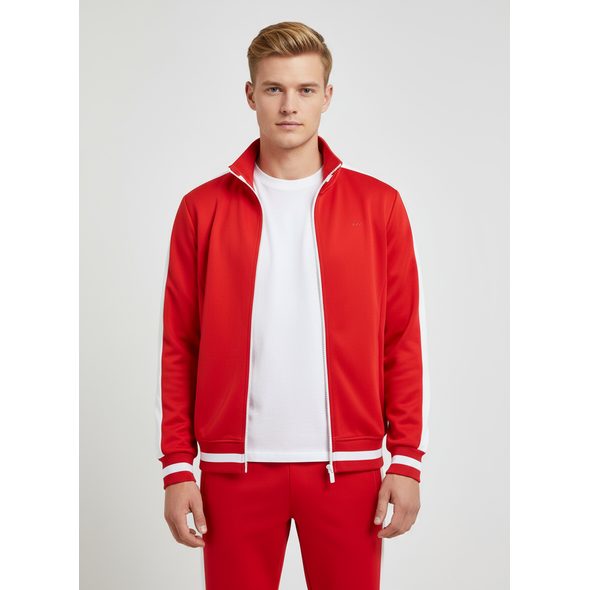 PÁNSKÁ TEPLÁKOVÁ SOUPRAVA ČERVENÁ