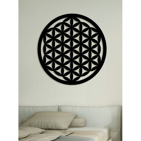 Dřevěná mandala Květ života SOFIA