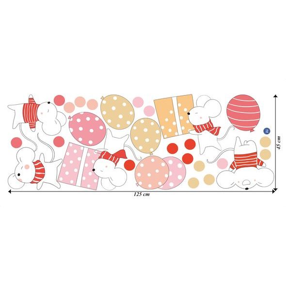 Veselé myši na večírku