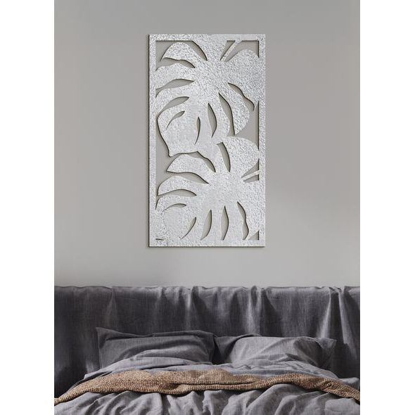 Dřevěný obrázek listí