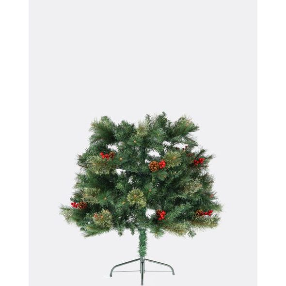 Umělý vánoční stromek Jedle švédská s ozdobami