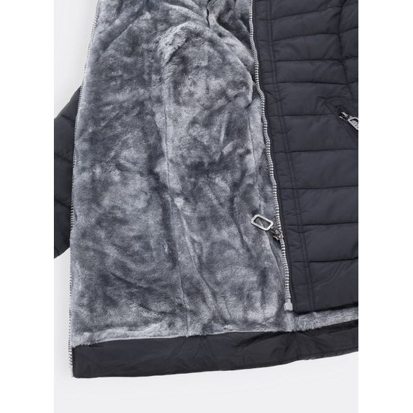 Dámská prošívaná bunda černá