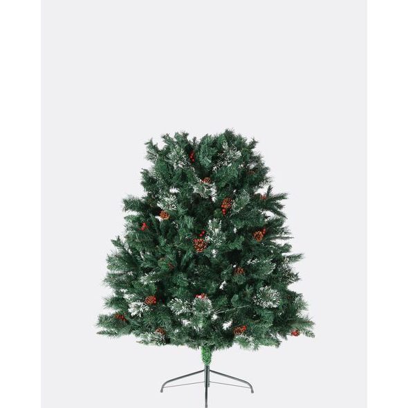 Vianočný stromček Kaukazská borovica s bobuľami a šiškami