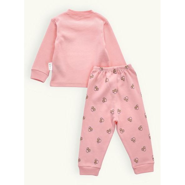 Detská tepláková súprava MYŠKA púdrová