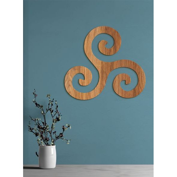 Dřevěný obraz Symbol rovnováhy