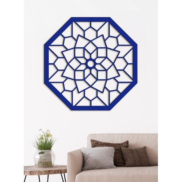 Dřevěná mandala na zeď LAURA