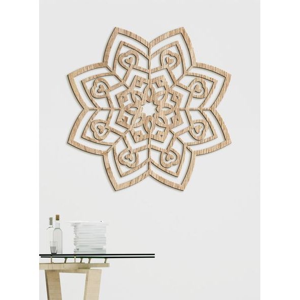 Mandala na zdi DOTEK