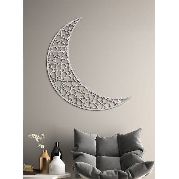 Dřevěný obraz na zeď Půlměsíc