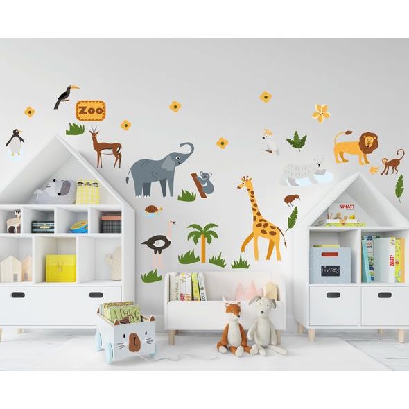 Zoo v dětském pokoji