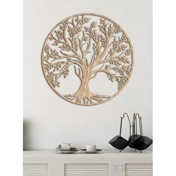 Dřevěný strom života FLOWER