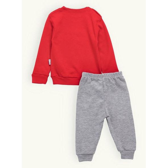 Dětská tepláková souprava SKATE MACKO červená