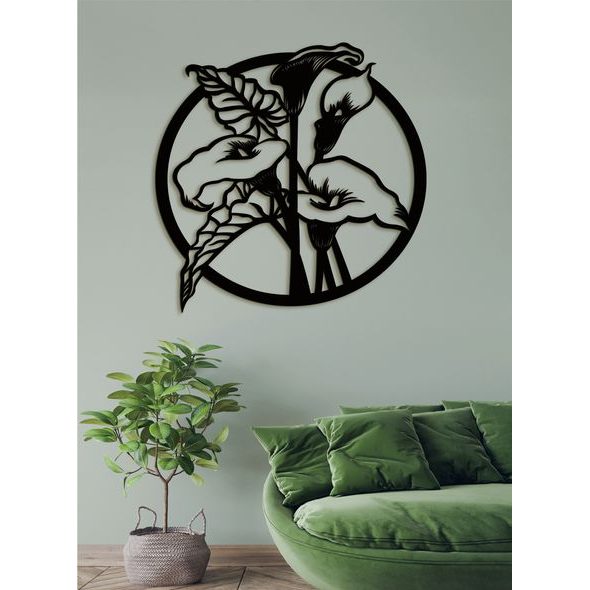 Dřevěná dekorace Kala