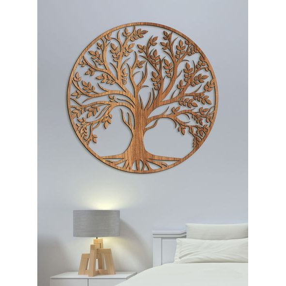 Dřevěný strom života FLOWER