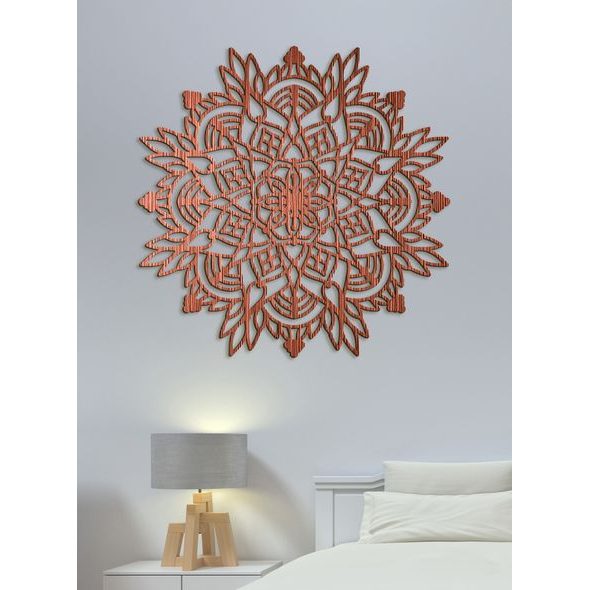 Dřevěná mandala Harmonie