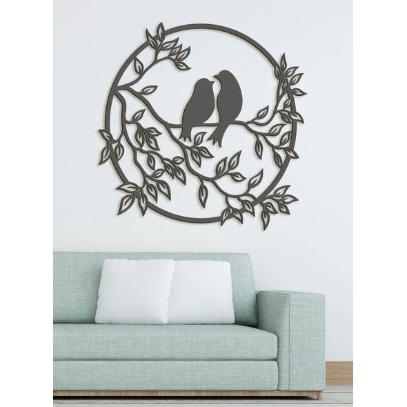 Mandala na Stenu štebot vtákov