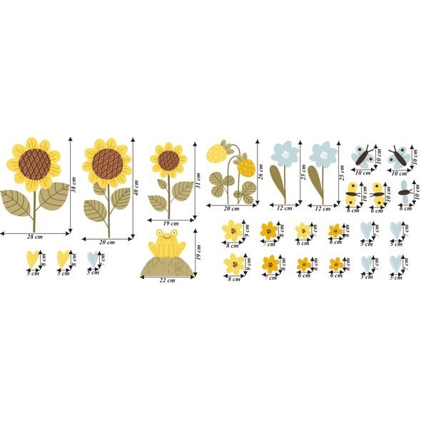 Louka plná slunečníc