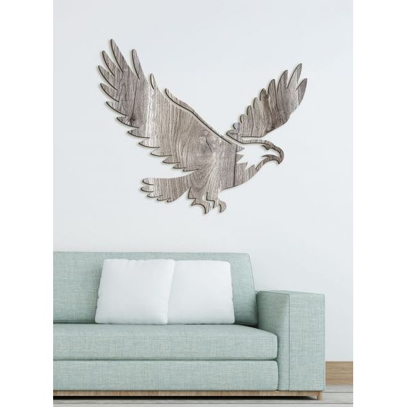 Dřevěná dekorace Orel