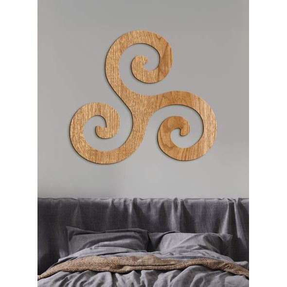 Dřevěný obraz Symbol rovnováhy