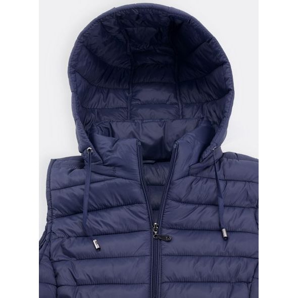 Dámska krátka vesta tmavomodrá