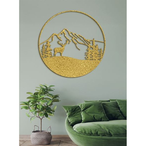 Mandala s motivem jelena