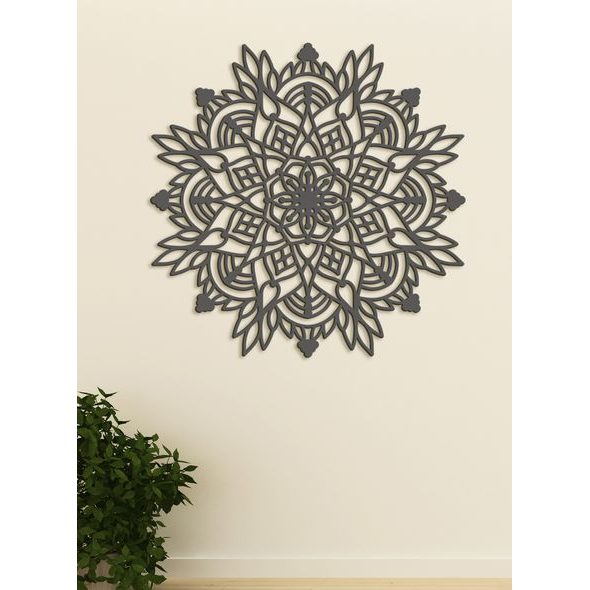 Dřevěná mandala Harmonie