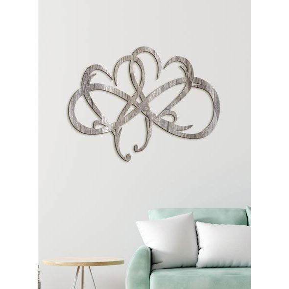 Drevený obraz SRDCIA