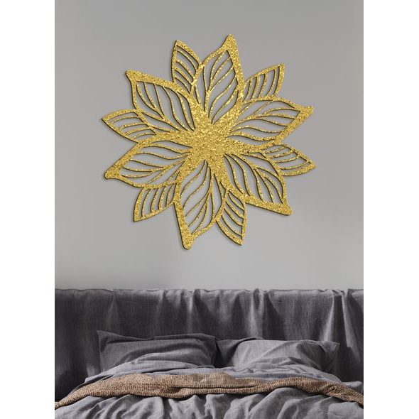 Luxusní dřevěná mandala Flower of Life