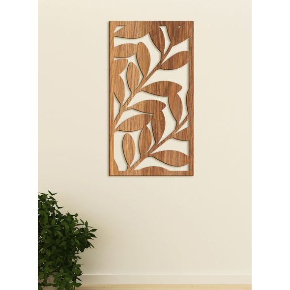 Romantický dřevěný obraz Boho Flower