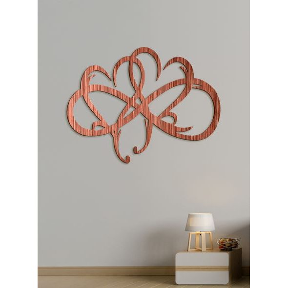 Drevený obraz SRDCIA