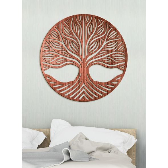 Dřevěný strom života, růstu a síly