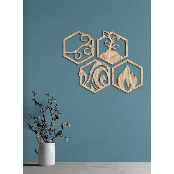 Moderní malba Čtyři živly