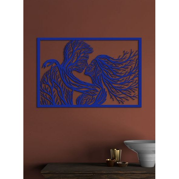 Romantický dřevěný obrázek BOZK