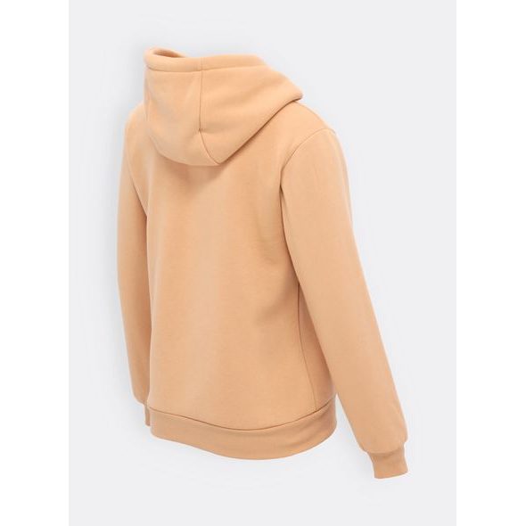 Dámská sportovní mikina s kapucí béžová