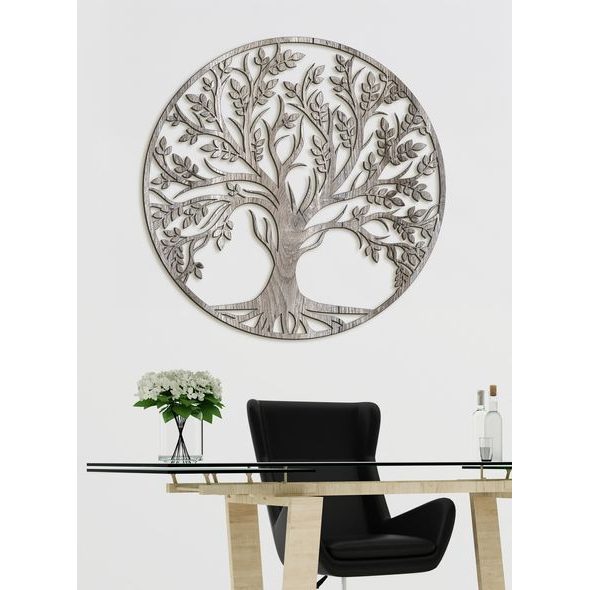 Dřevěný strom života FLOWER