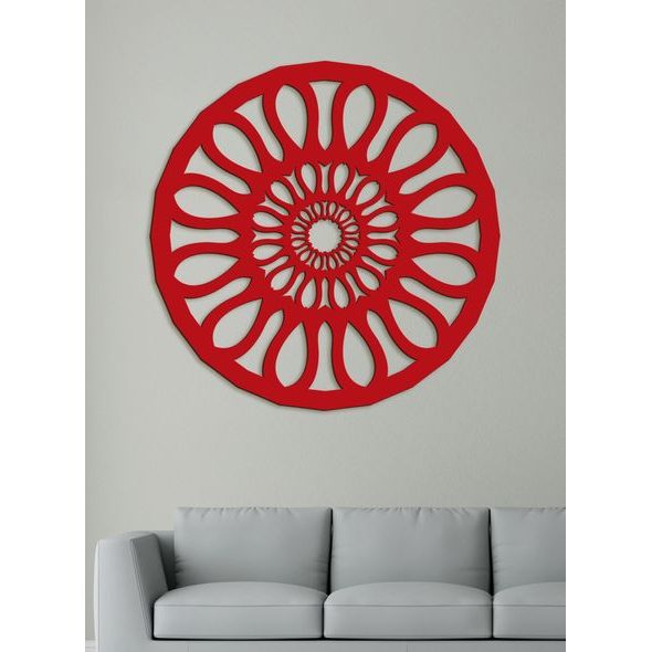 Dřevěná mandala SPIRIT