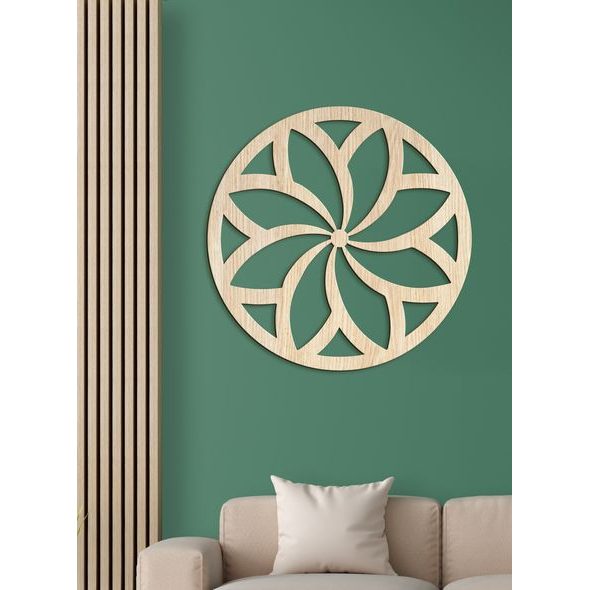 Mandala Sluneční květina