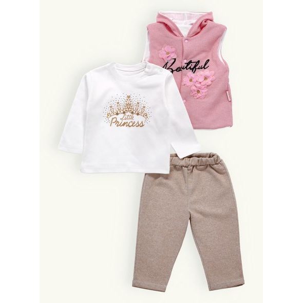 Dětská souprava MALÁ PRINCEZNÁ růžová