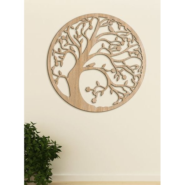 Dřevěná dekorace Strom života