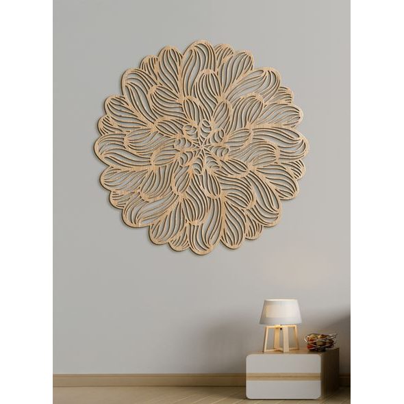 Mandala na stěně LUXUS