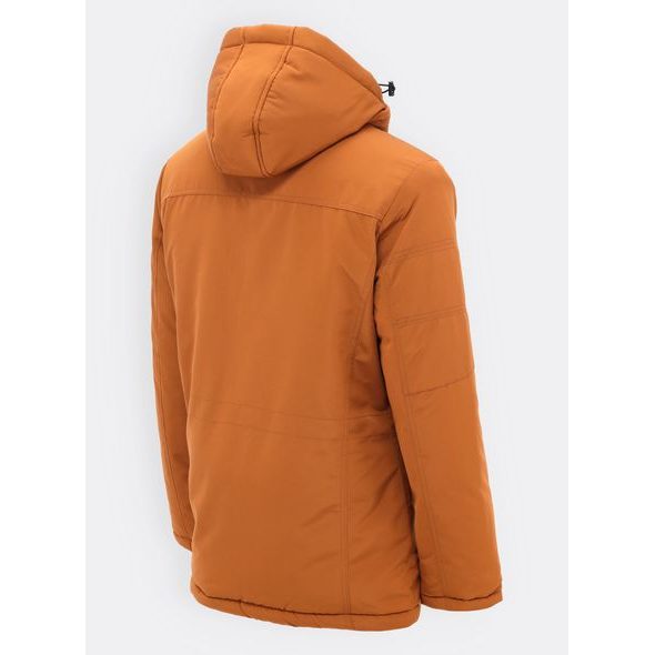 Pánská zimní bunda hnědá