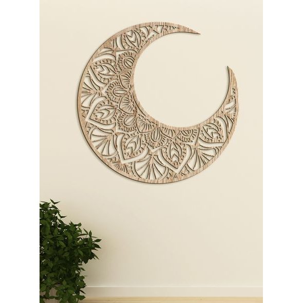 Dřevěná mandala POLMESIAC