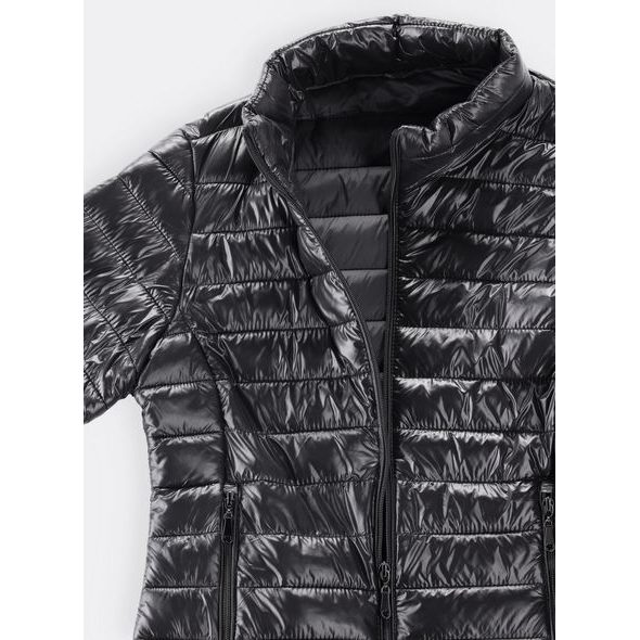 Dámská prošívaná bunda černá