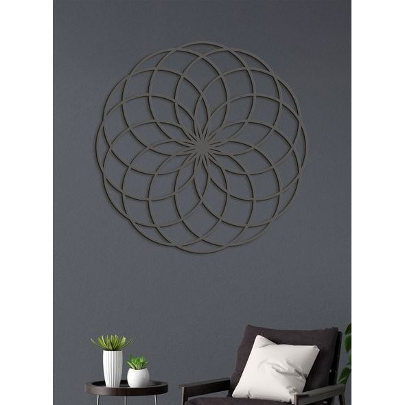 Dřevěná mandala SIMPLE