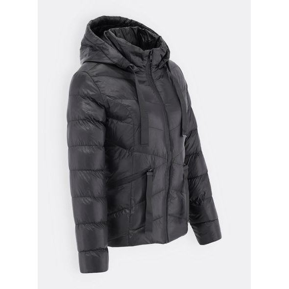 Dámská prošívaná bunda černá