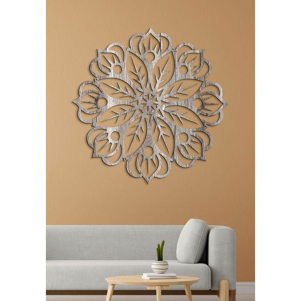 Dřevěná mandala na zeď BLOOM