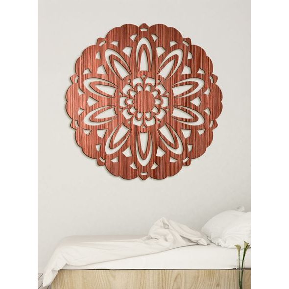 Dřevěná mandala LUJZA