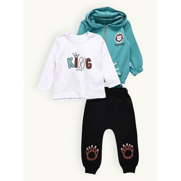 Detská súprava MEDVEDÍK mentolová