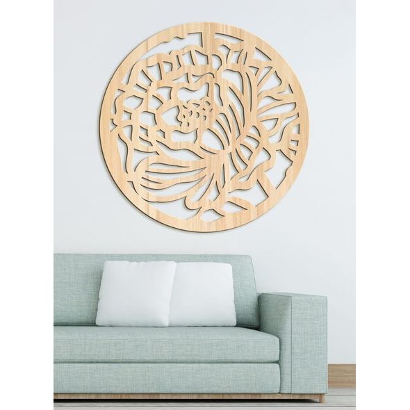 MANDALA NA STENU ROSE